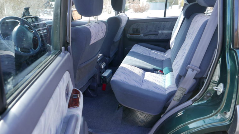 Toyota J9 Rückbau Innenausbau