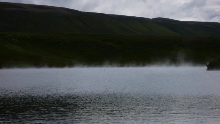 Nebel über dem Eyjafjörður Nebel über dem Eyjafjörður