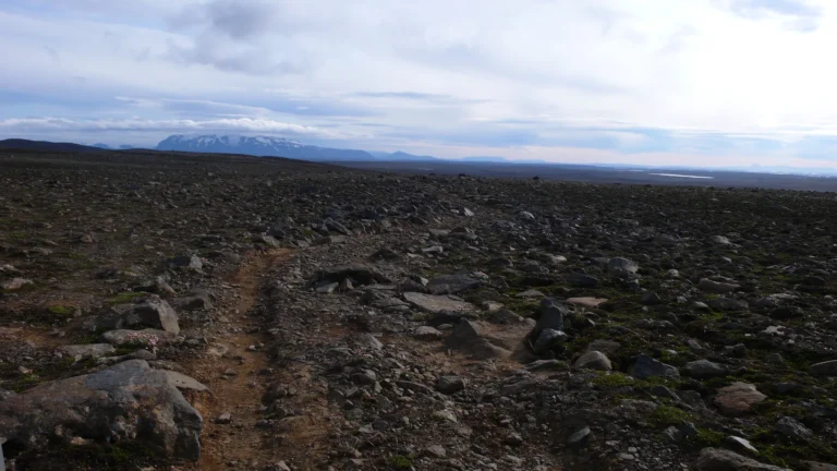 Steinige Hochlandpiste F578 Richtung Langjökull Steinige Hochlandpiste F578 Richtung Langjökull
