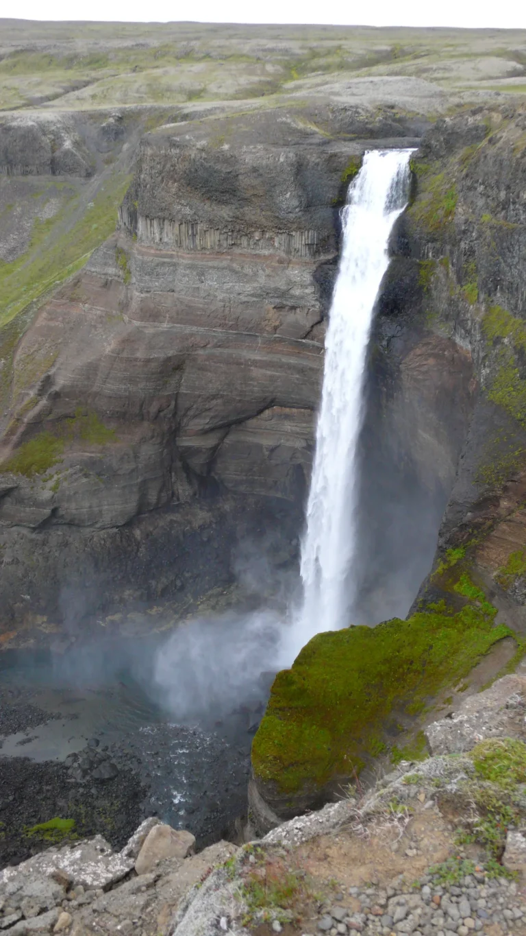 Háifoss – einer der höchsten Wasserfälle Islands Háifoss – einer der höchsten Wasserfälle Islands