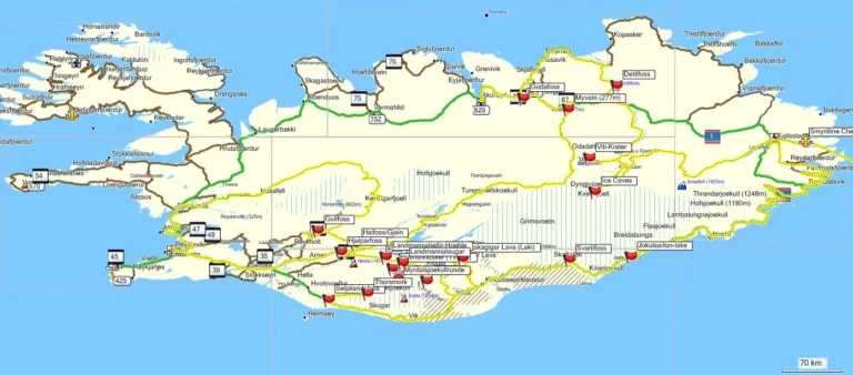 Track unserer Islandreise